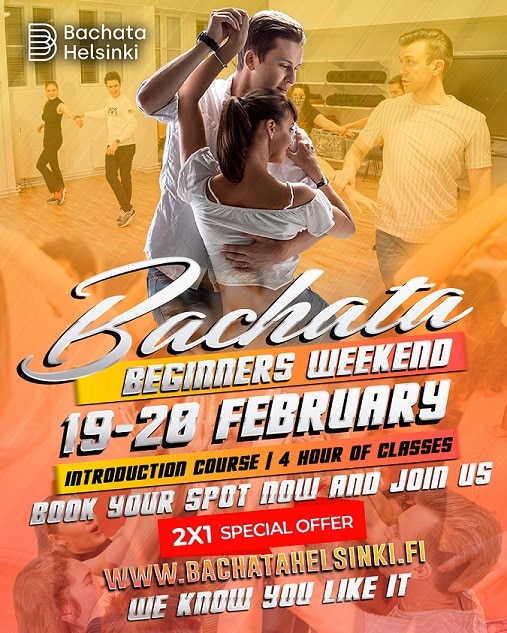 Bachata Helsinki Beginners Weekend February