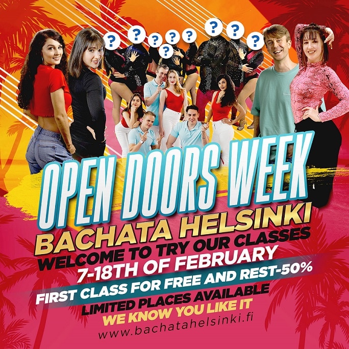Bachata Helsinki Open Doors Week February
